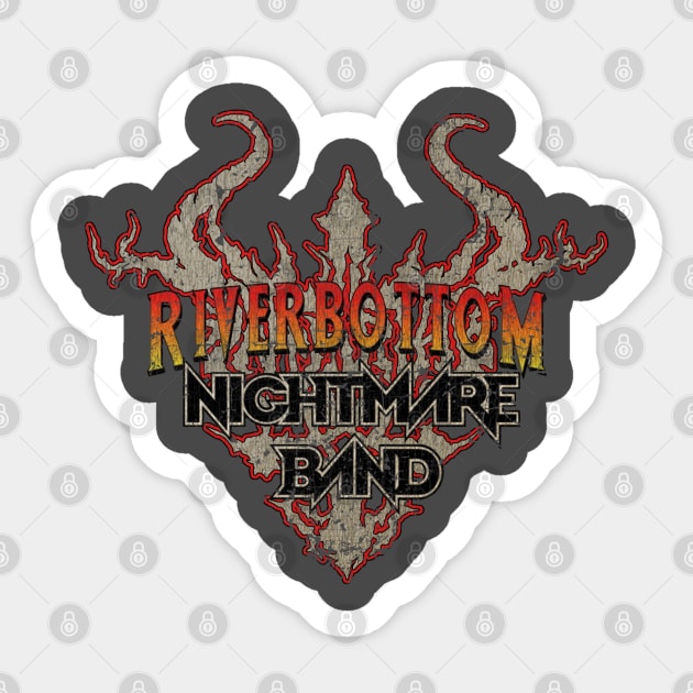 The Riverbottom Nightmare Band Sticker by Thrift Haven505